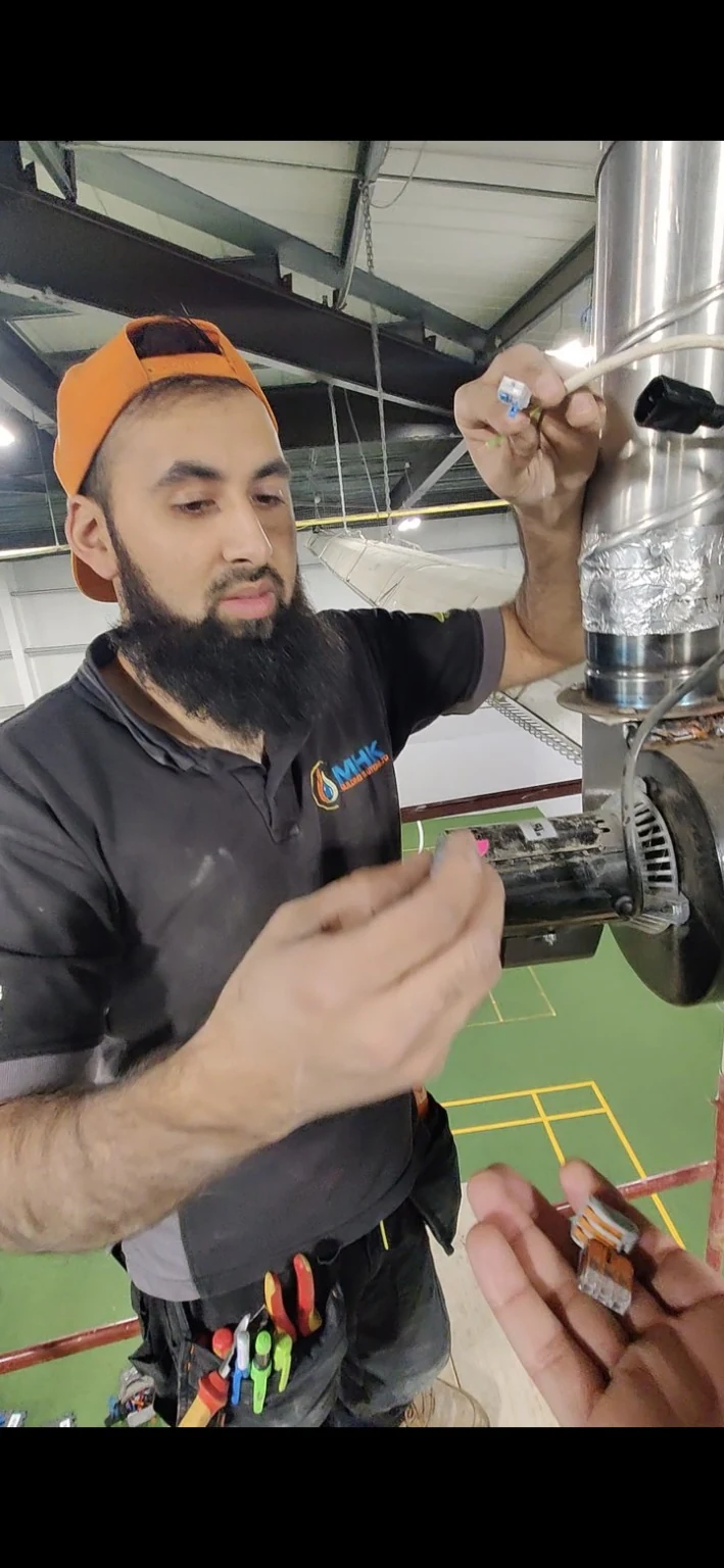 Engineer at work